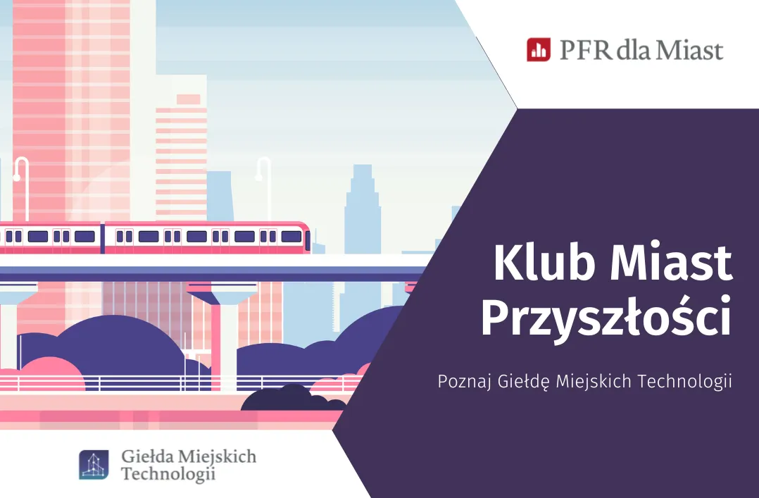 Baner spotkania Klubu Miast Przyszłości